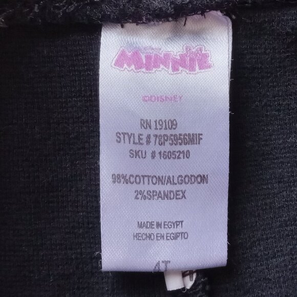 🎯 10 for $10 / Toddler Girls Black Pants 4T - Picture 2 of 5